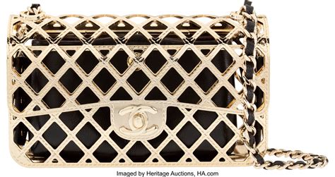 chanel metal cage bag|chanel handbags uk.